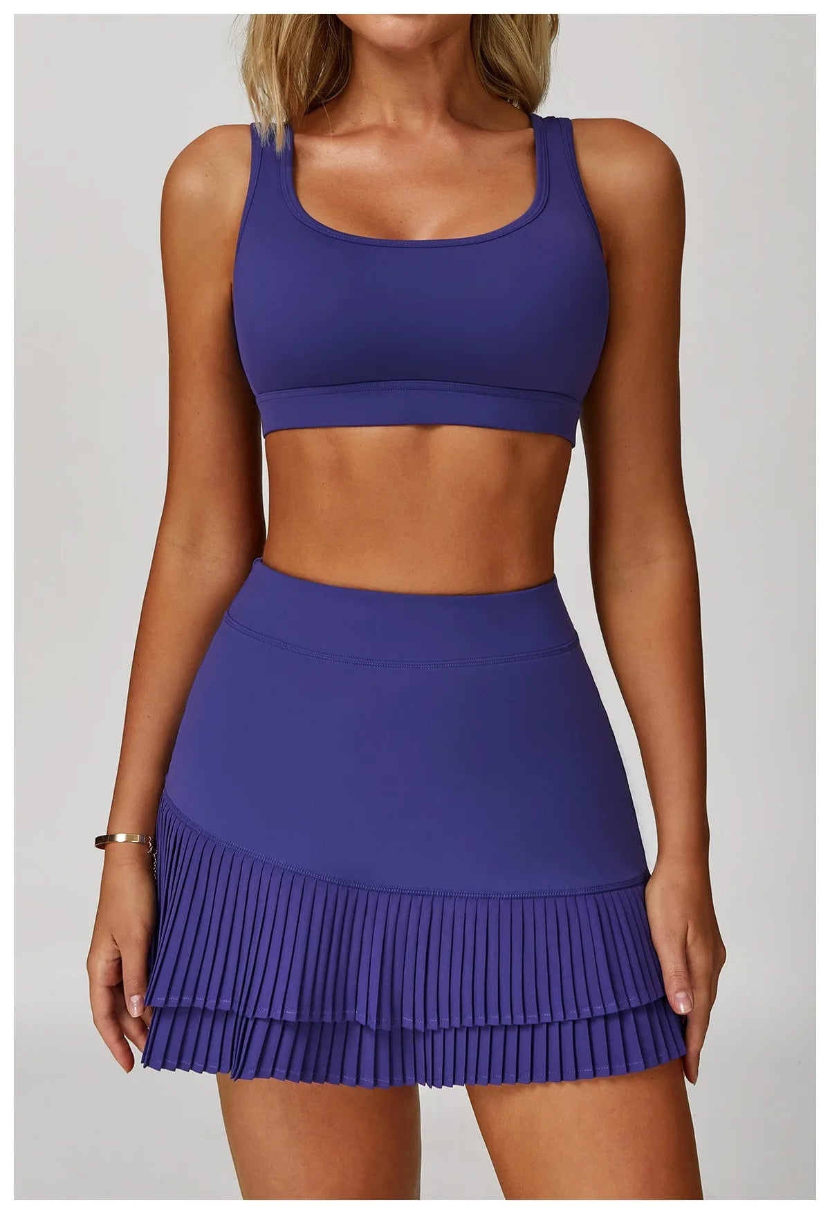 Workout Bra with Quick-Drying and High Impact Support