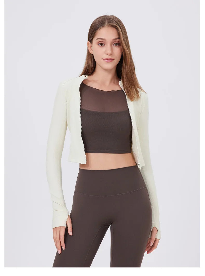 Workout Jacket - Quick-Dry & Breathable Performance Wear