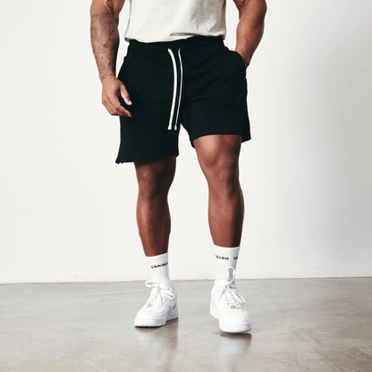 Men's Loose Shorts - Cotton Running & Summer Sports Style