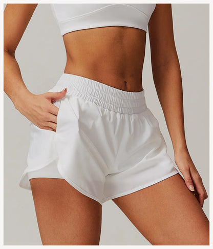 High Waist Sports Shorts - Comfort, Style, and Performance