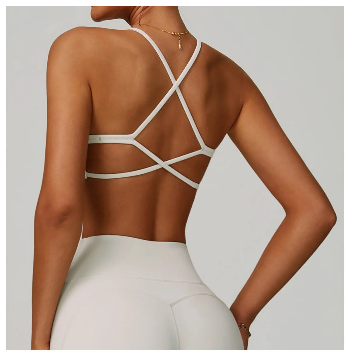 Breathable Sports Bra - Quick-Drying, Shockproof, Perfect for Fitness