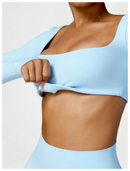 Gym Top - Quick Dry Sportswear & Fitness Crop Top