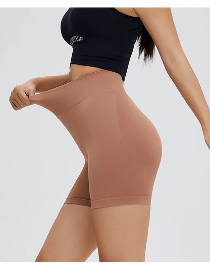 Seamless High Waist Sports Shorts - Elevate Your Workout