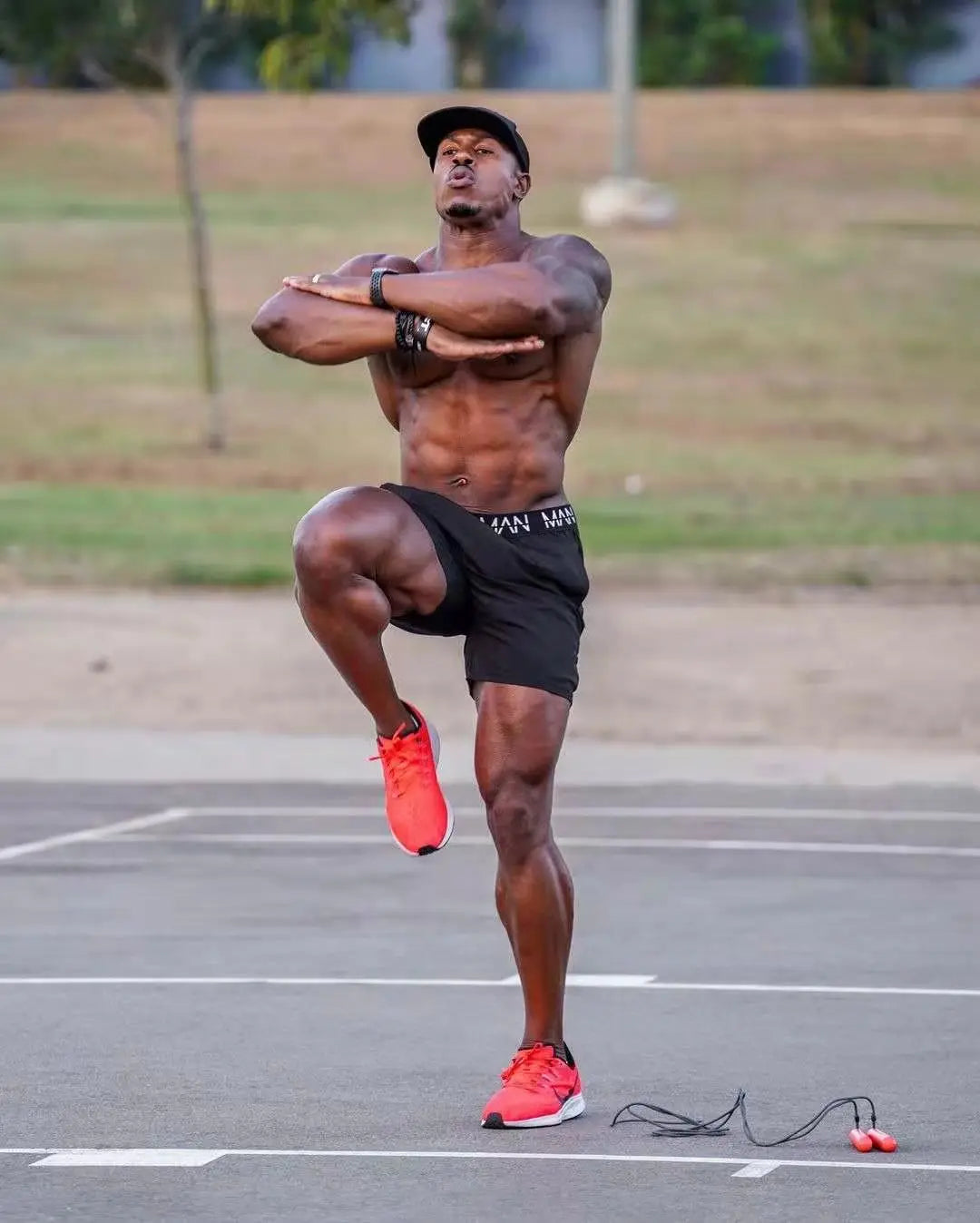 Sports Shorts - Quick Dry & Elastic Training Pants