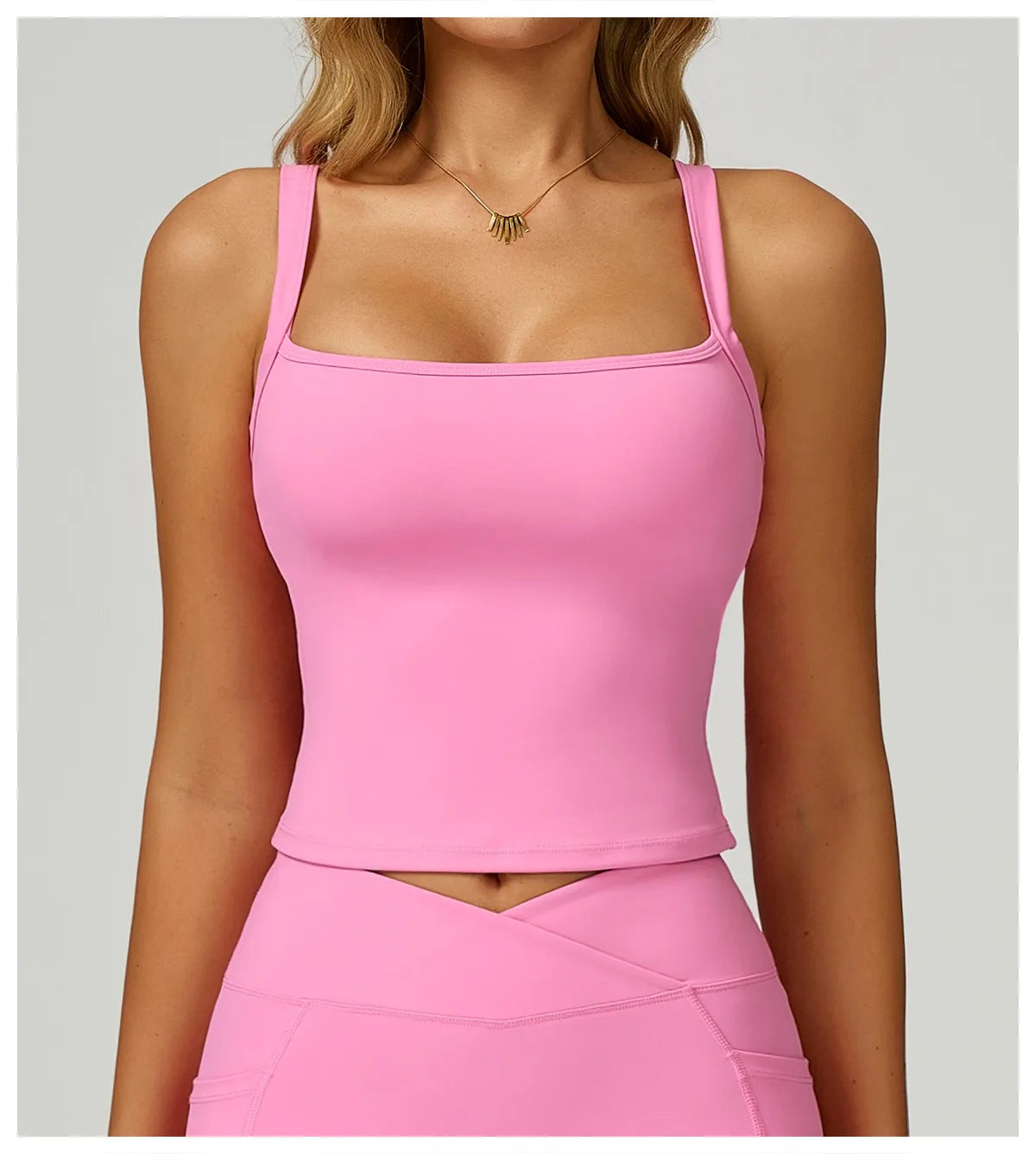 Sports Tank Top - Quick-Drying Fitness Vest & Breathable Workout Top