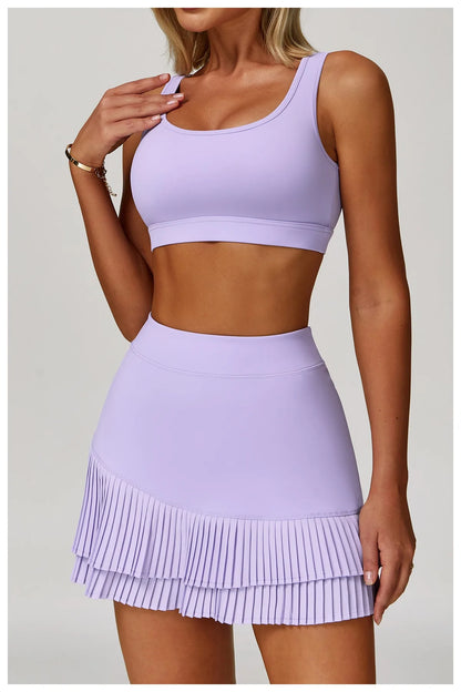 Workout Bra with Quick-Drying and High Impact Support