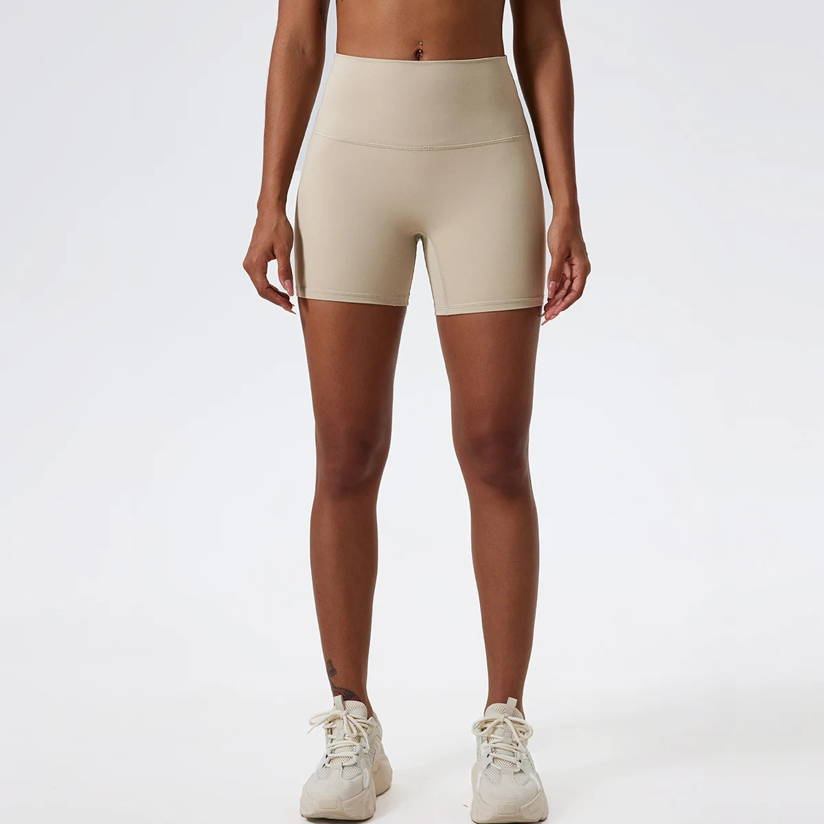 High Waist Yoga Shorts - Comfortable & Stylish Workout Gear