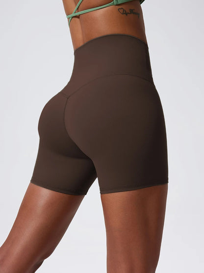 High Waist Yoga Shorts - Comfortable & Stylish Workout Gear