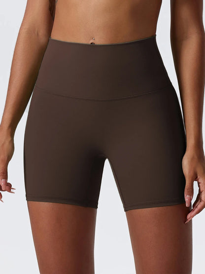 High Waist Yoga Shorts - Comfortable & Stylish Workout Gear