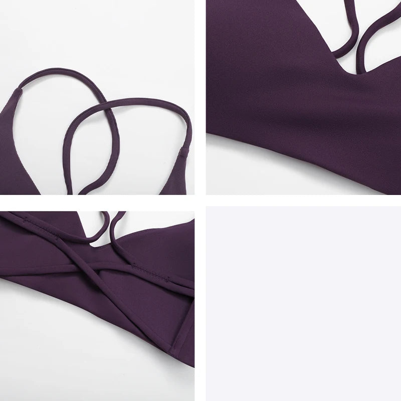 Breathable Sports Bra - Quick-Drying, Shockproof, Perfect for Fitness
