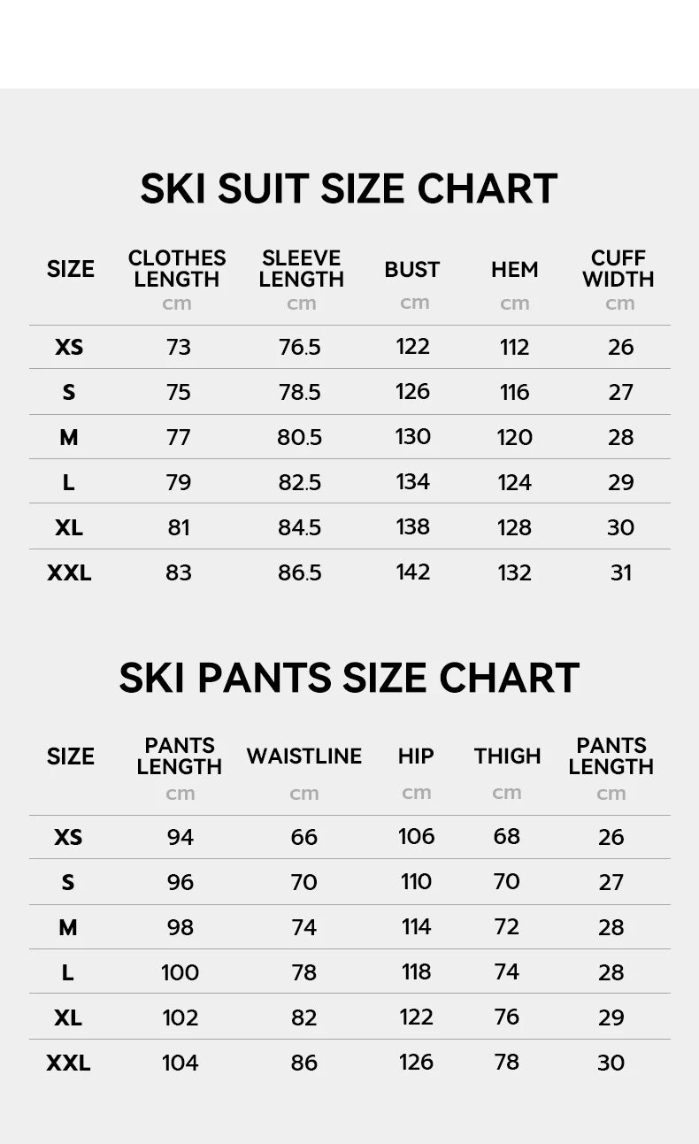 Ski & Snowboard Jacket & Pants