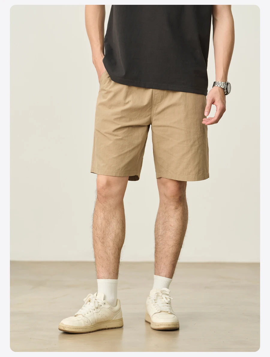 Breathable Drawstring Shorts - Lightweight & Casual Comfort