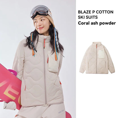 Skiing Jacket - Mid Layer & Windproof Quick Dry Design