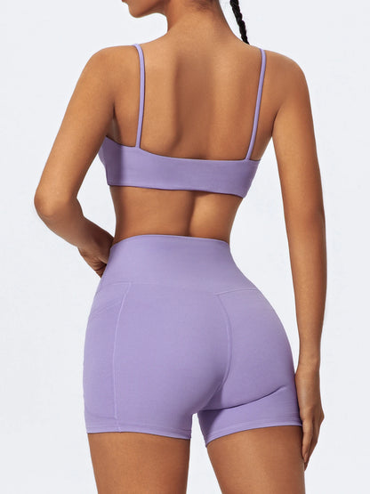 High Stretch Sports Bra - Breathable Yoga & Fitness Top