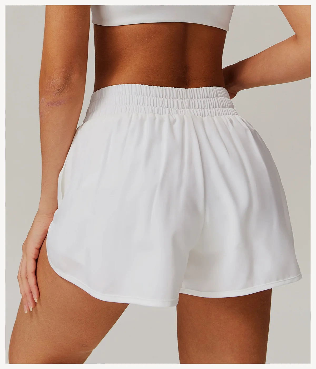High Waist Sports Shorts - Comfort, Style, and Performance