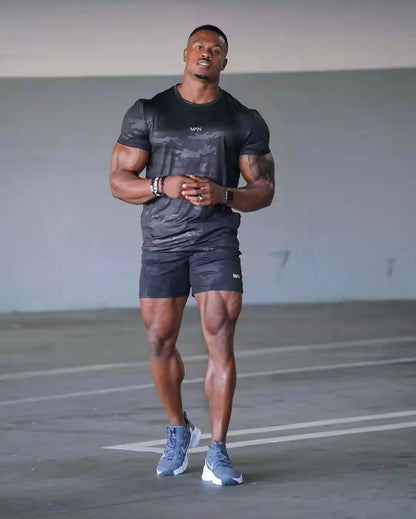 Sports Shorts - Quick Dry & Elastic Training Pants