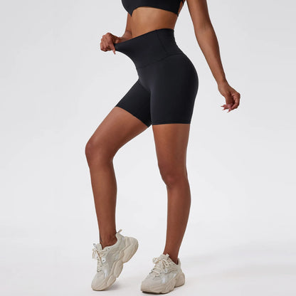 High Waist Yoga Shorts - Comfortable & Stylish Workout Gear