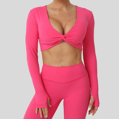 Gym Crop Top - Breathable & Quick Dry Fitness Essential