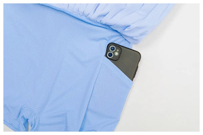 Golf Pleated Skirt: High Waist Comfort & Breathability