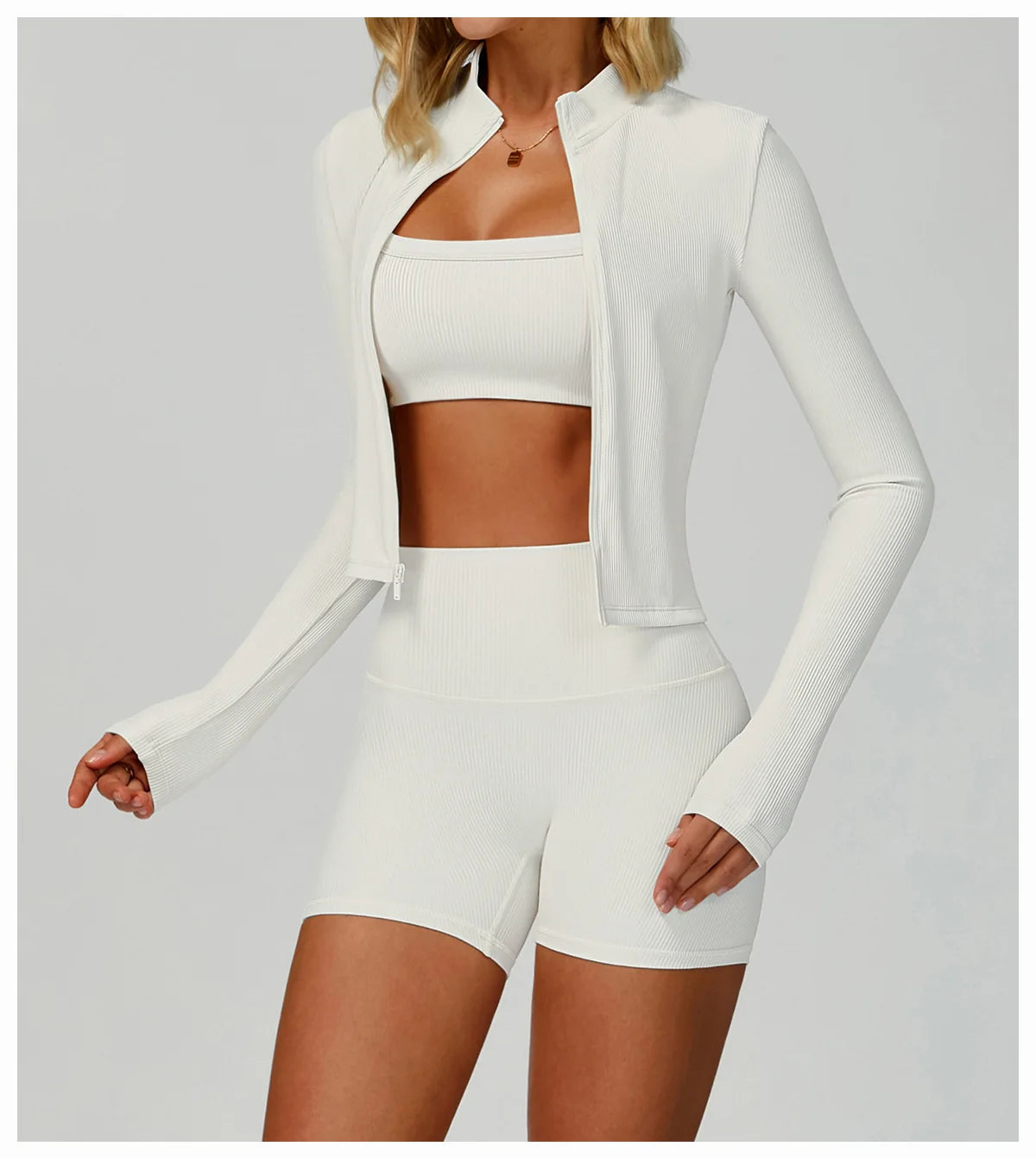 Yoga Jacket - Quick-Dry & Breathable Outdoor Workout Essential