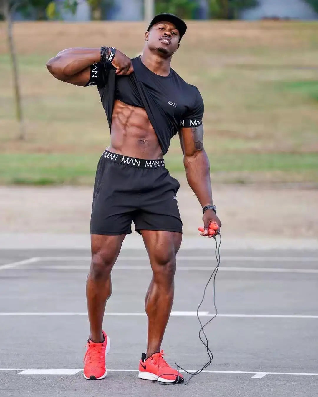 Sports Shorts - Quick Dry & Elastic Training Pants